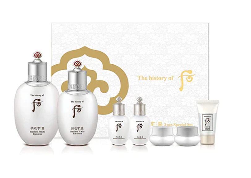 新品◆The History of Whoo Special Set/韓国化粧品 The History of Whoo] Gongjinhyang Seol Radiant White Intensive