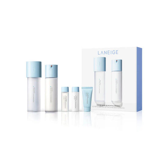 [LANEIGE] Water Bank Blue Hyaluronic 2-Step Essentials Set