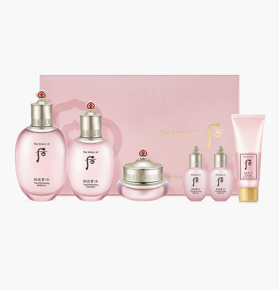 [THE HISTORY OF WHOO] Gongjinhyang Vital Hydrating 3pcs Set