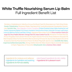 [d'Alba] White Truffle Nourishing Serum Lip Balm