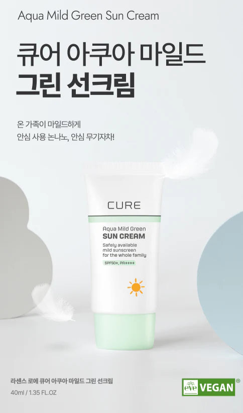 [KIM JEONG MOON-ALOE] Aloe Aqua Mild Green Sun Cream