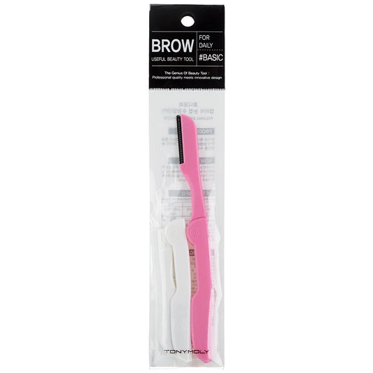 [TONYMOLY] Foldable Eyebrow Razor (2pcs)