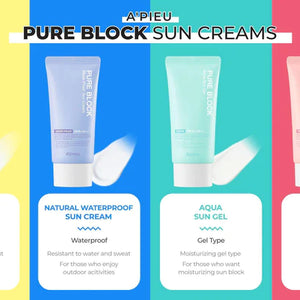 [A'PIEU] Pure Block Aqua Sun Gel SPF50+/PA+++