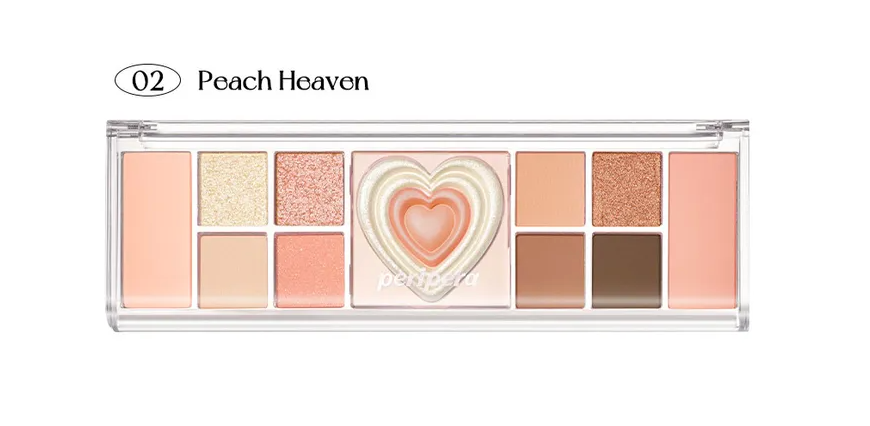 [PERIPERA] All Take Mood Like Palette 02 Peach Heaven