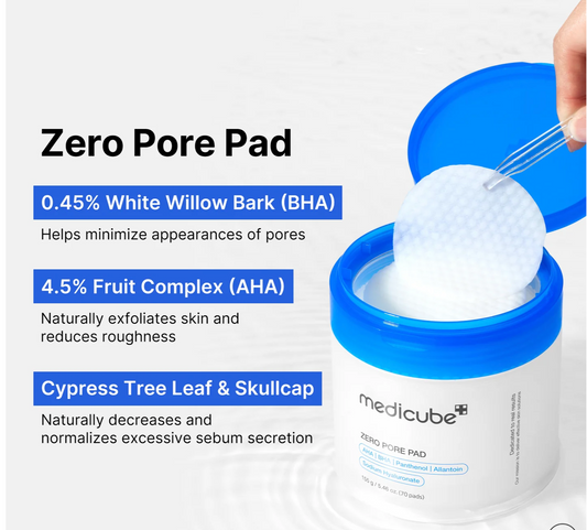 [MEDICUBE] Zero Pore Pads