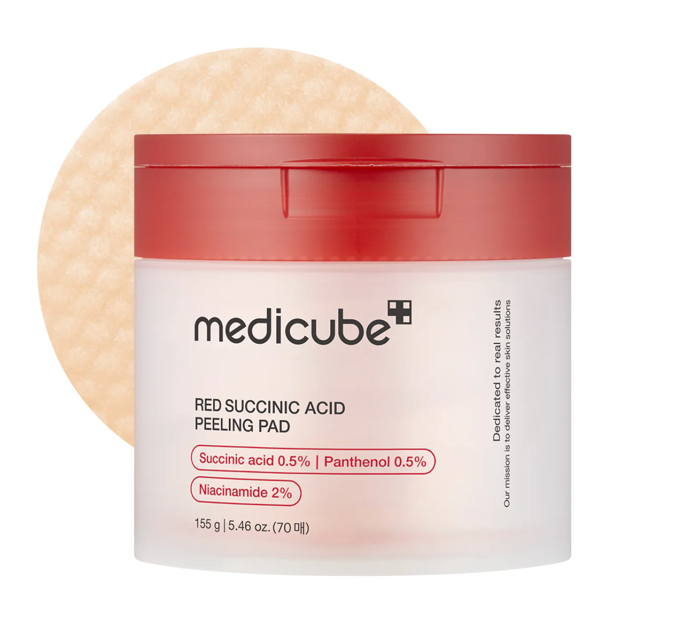 [MEDICUBE] Red Succinic Acid Panthenol Pads