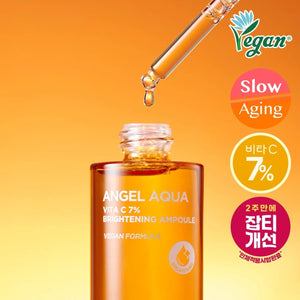 [PASSION & BEYOND] Angel Aqua Vita C 7% Brightening Ampoule 30ml (Vegan)