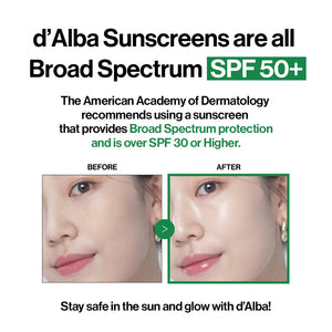 [d'Alba] Waterfull Mild Sunscreen SPF50+