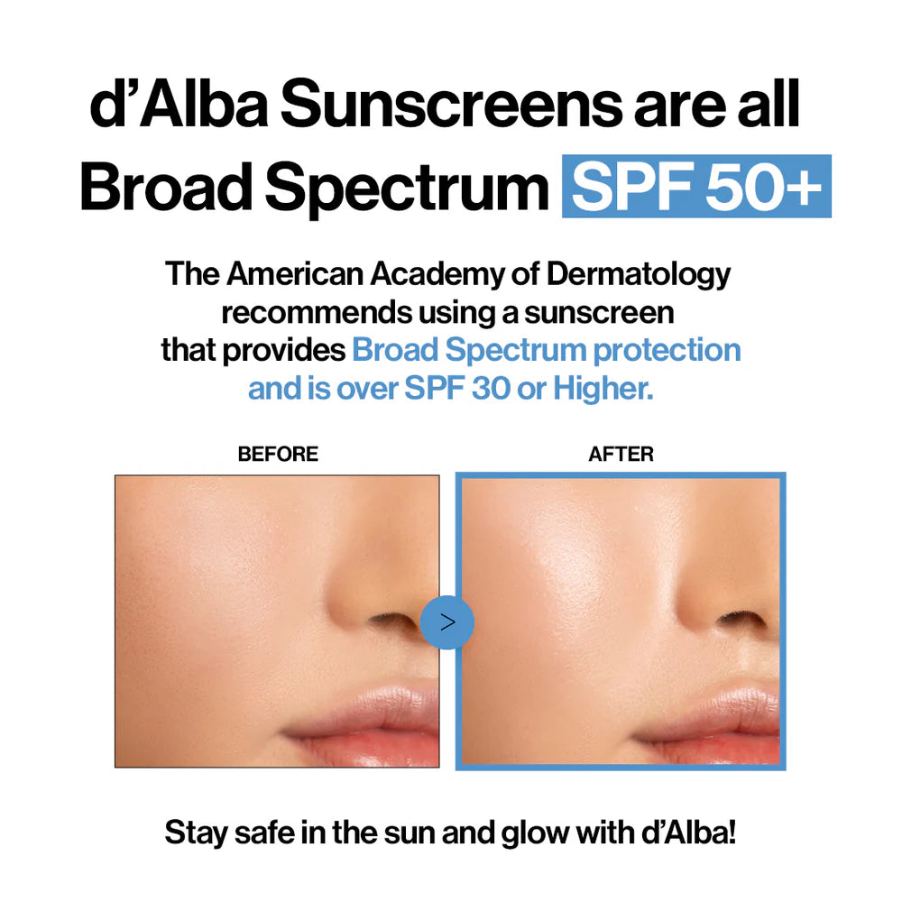 [d'Alba] Waterfull Essence Sunscreen SPF50+