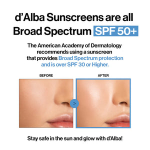 [d'Alba] Waterfull Essence Sunscreen SPF50+