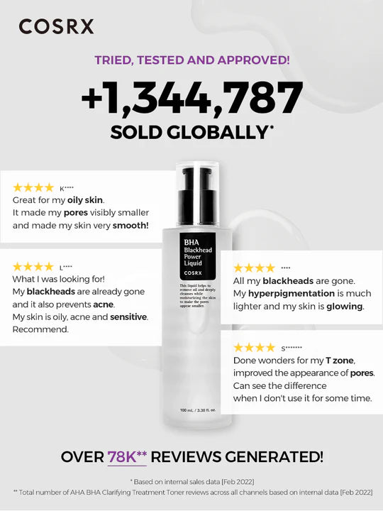 [CORSRX] BHA BLACKHEAD POWER LIQUID 100ml