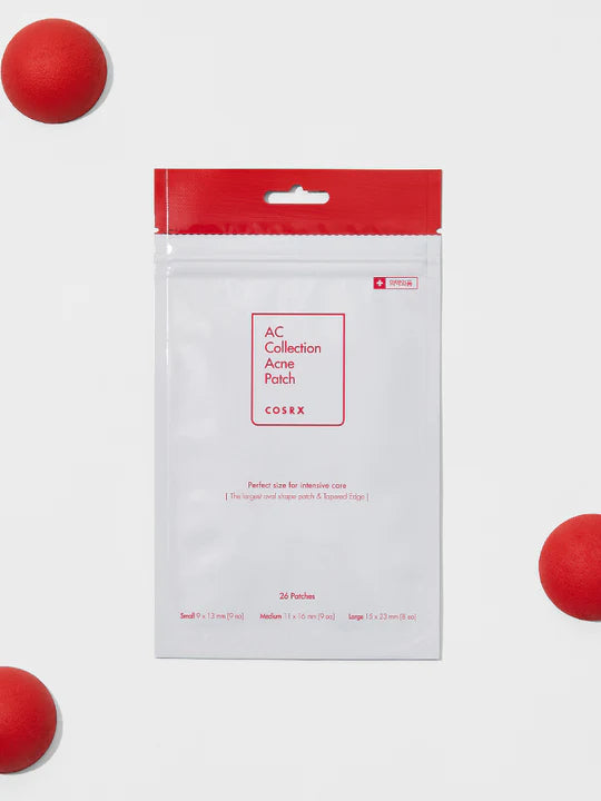 [CORSRX] AC Collection Acne Patch 26ea (POUCH) (15x23mm Large 8ea,