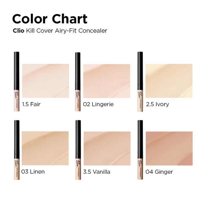 [CLIO] Kill Cover Airy-Fit Concealer